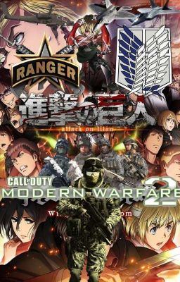 Call of Duty Mw2 U.S. Army Rangers x Attack on Titan  cover