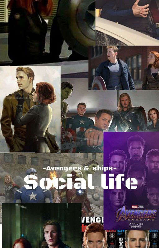 ||social life||Avengers|| by kayla1038panda