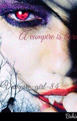 A vampire is born cover