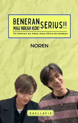 Beneran mau Nikah kok! Serius!! [Noren] cover