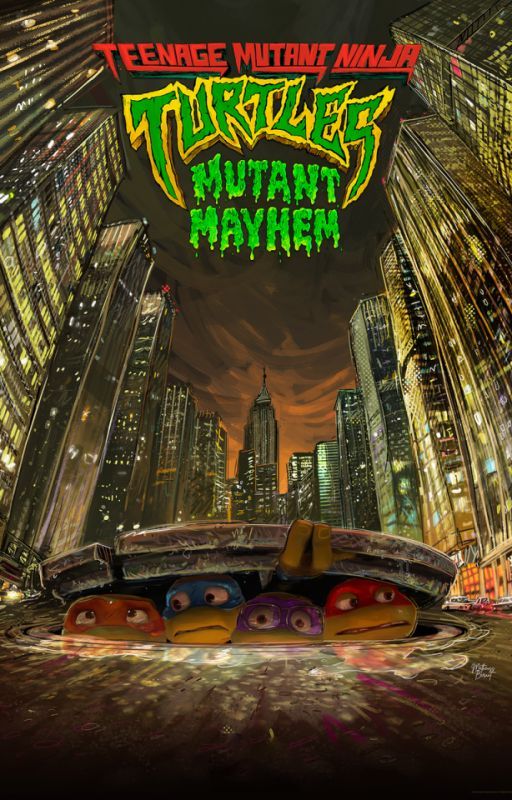 Teenage Mutant Ninja Turtles And Gabrielle Wilson: Mutant Mayhem by niagaralucas