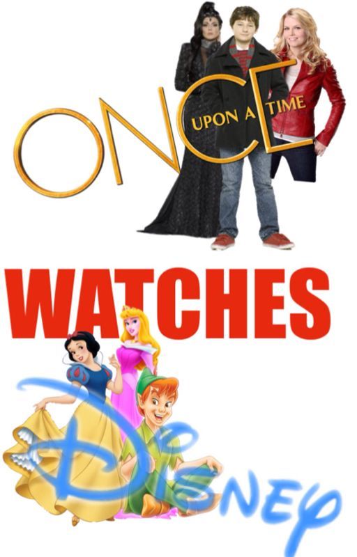 OUAT Watches Disney by sydsorbet