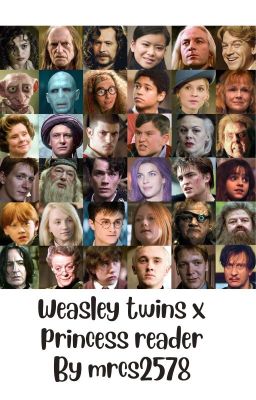 Weasley twins x princess reader (Sorcerer's Stone) cover