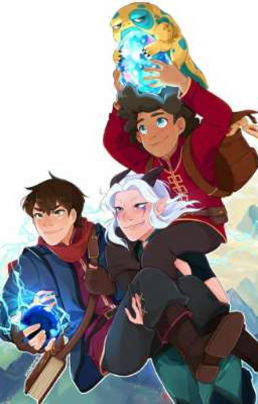 Turning the Page | The Dragon Prince x reader  by Lost4Stars