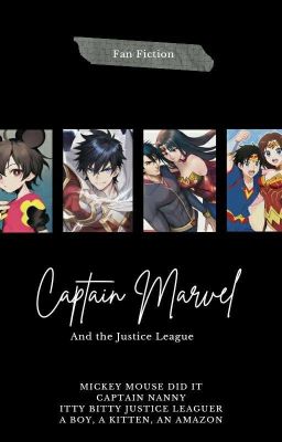 Captain Marvel & the Justice League  cover