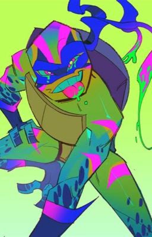 |NEON| Rottmnt leonardo x reader by _kit_10