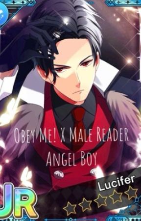 Obey me! x Male Reader - Angel Boy  by FastFoodJunkie123