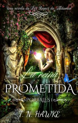 La reina prometida (romance fantástico elfo/humana) cover