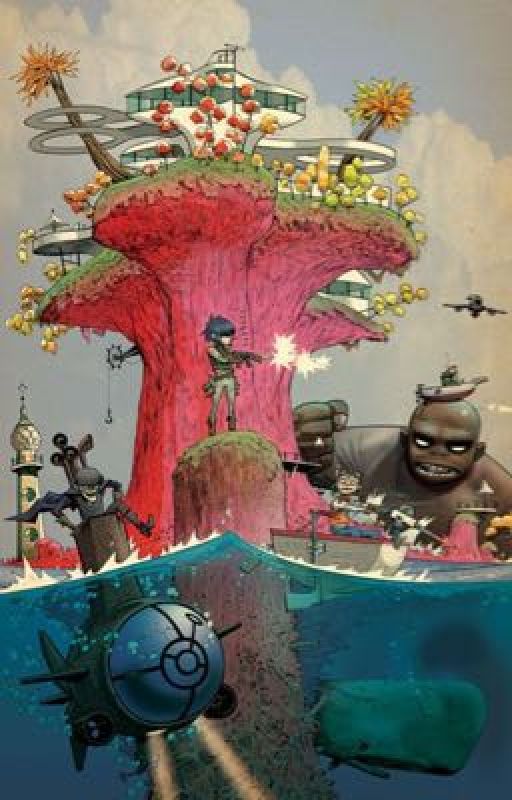 2D x Reader ~ Escape to Plastic Beach! by SOkBUg