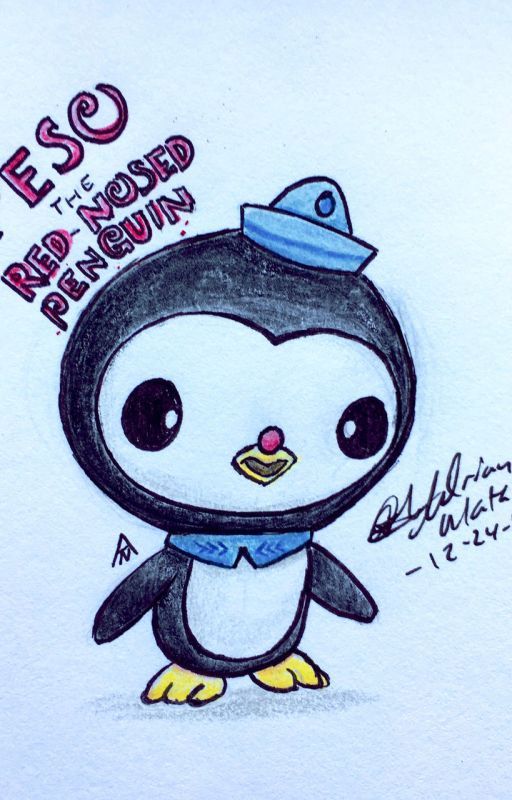 Peso the Red-Nosed Penguin by Uniquedoll602