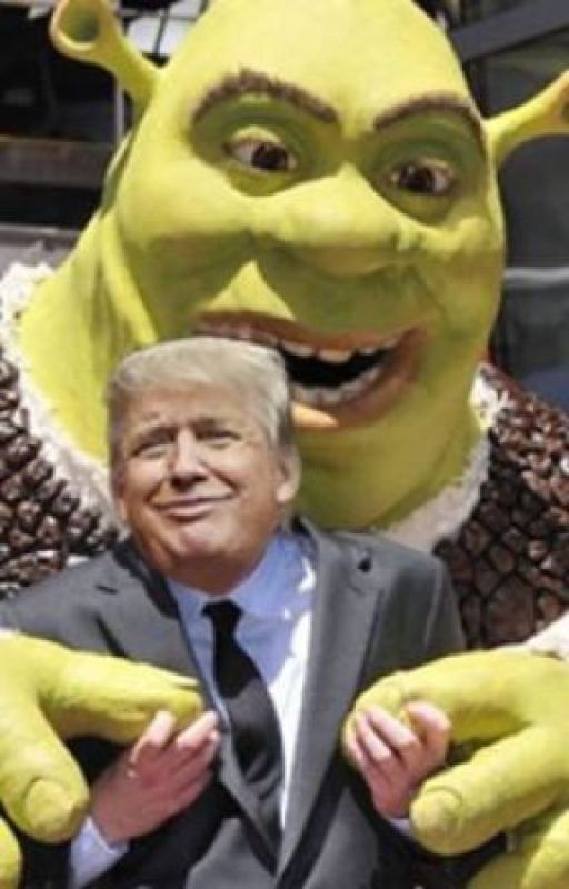 SHRUMP (shrek x trump) || CRACKFIC (SATIRE) by neontubby