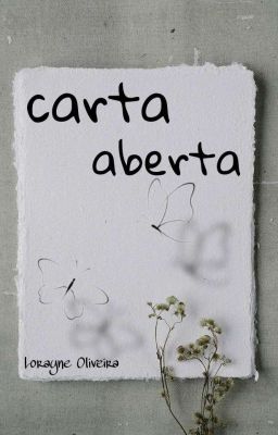 Carta aberta cover