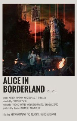 Wonderland Girl || Alice In Borderland × Reader cover