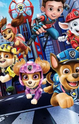 A Paw Patrol Story 7: Trouble In Adventure City  cover