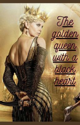 The golden queen with a black heart cover