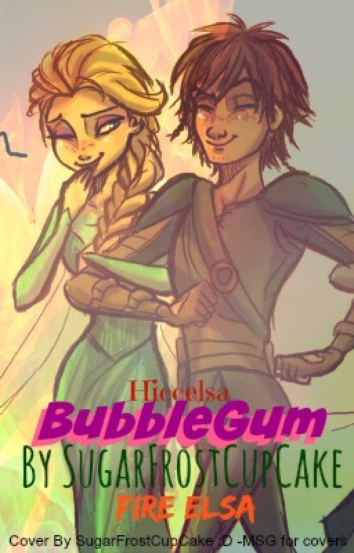 BubbleGum (Modern Hiccelsa) (Bad Girl Elsa) by SugarFrostCupcake