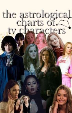 The Astrological Charts of TV Characters by z6diacs