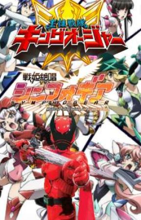 Ohsama Sentai King-Ohger x Senki Zessho Symphogear: King's Melody  by KaitouDan