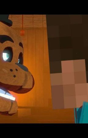 Freddy x minecraft steve by ThiccAmongUs