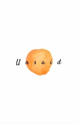 Unsaid cover