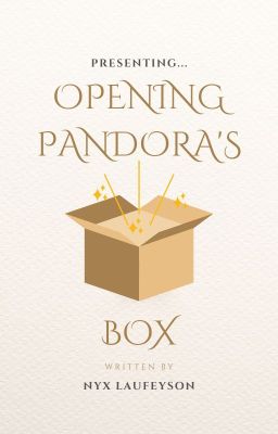 Opening Pandora's Box cover