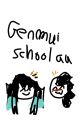 genmui school au by your_lovley_ir