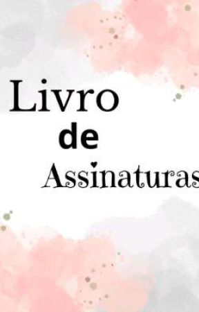 livro de assinaturas  by rayssamagallean