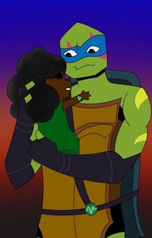 My little BumbleBee (ROTTMNT & Reader) by Muffin_and_C0ffe3