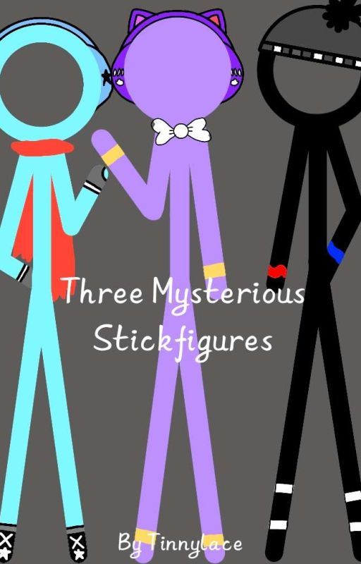 Three Mysterious Stickfigures by Tinnylace