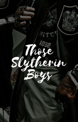 Those Slytherin Boys cover