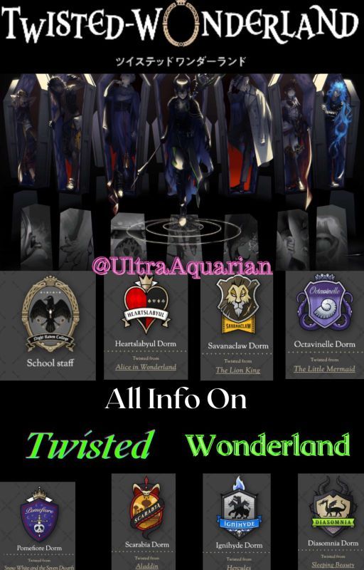 All Info On | Disney's Twisted Wonderland ✅ by UltraAquarian