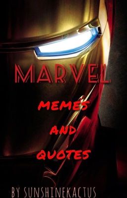 Marvel Memes and Quotes // Marvel Avengers // cover