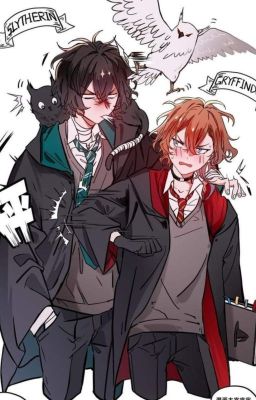 Soukoku in hogwarts cover