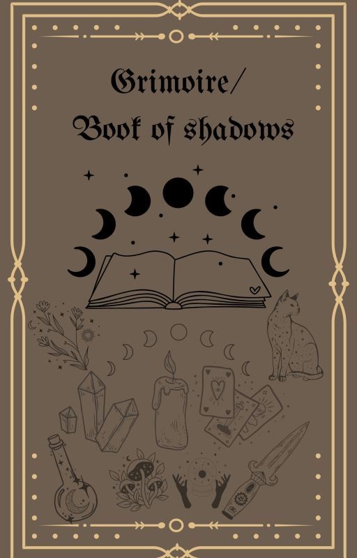 Grimorie/ Book of shadows by loveheart1294