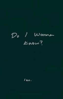 do i wanna know? [ERENxF.READER] cover