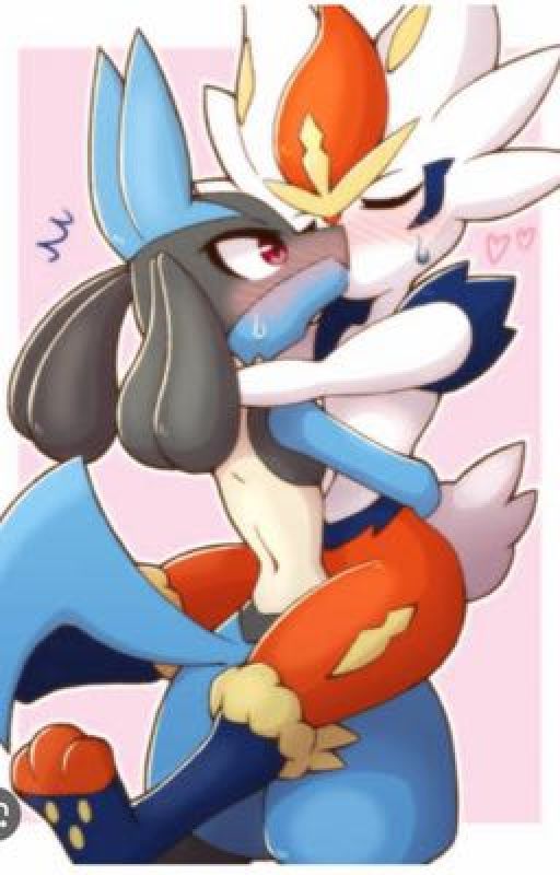 Cinderace x lucario heated spark of burning romance  by Ginnyxsonic746