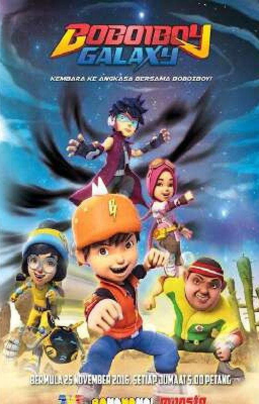 Boboiboy Galaxy x harumi Suzuki by Elyzzamae15