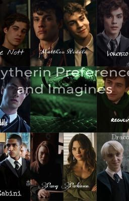 Slytherins reacts and imagines (ON A BREAK) cover