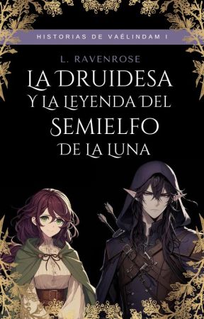 La Druidesa y la Leyenda del Semielfo de la Luna by LRavenrose