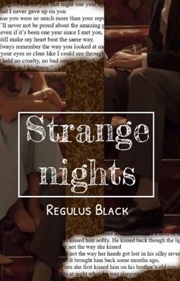 𝐒𝐓𝐑𝐀𝐍𝐆𝐄 𝐍𝐈𝐆𝐇𝐓𝐒 - regulus black cover