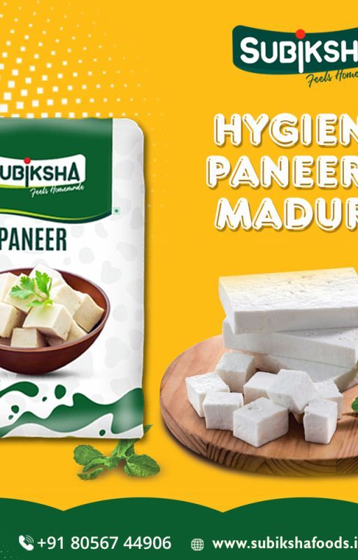 Hygienic Paneer in Madurai: A Healthy and Delicious Choice Part- 2 by subikshafoods