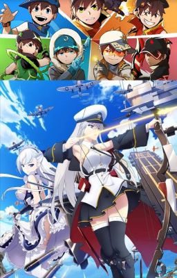 AZUR LANE'S ELEMENTAL HERO (BOBOIBOY X AZUR LANE) cover