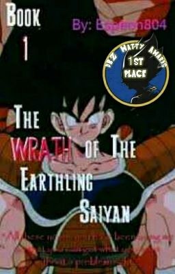 Book 1: The Wrath of The Earthling Saiyan (Dragon Ball Z) cover