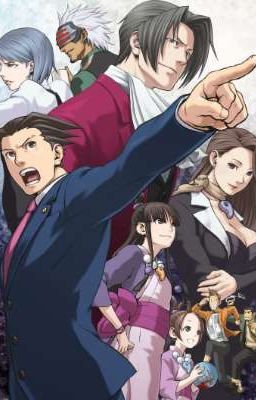 Phoenix Wright Ace Attorney X Male Oc Book 1  cover