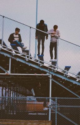 Behind the bleachers cover