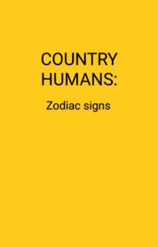 COUNTRYHUMANS: Zodiac signs  by SamriddhiBaruah