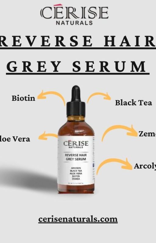 Cerise Naturals Anti Grey Hair Serum by AmbujDubey2