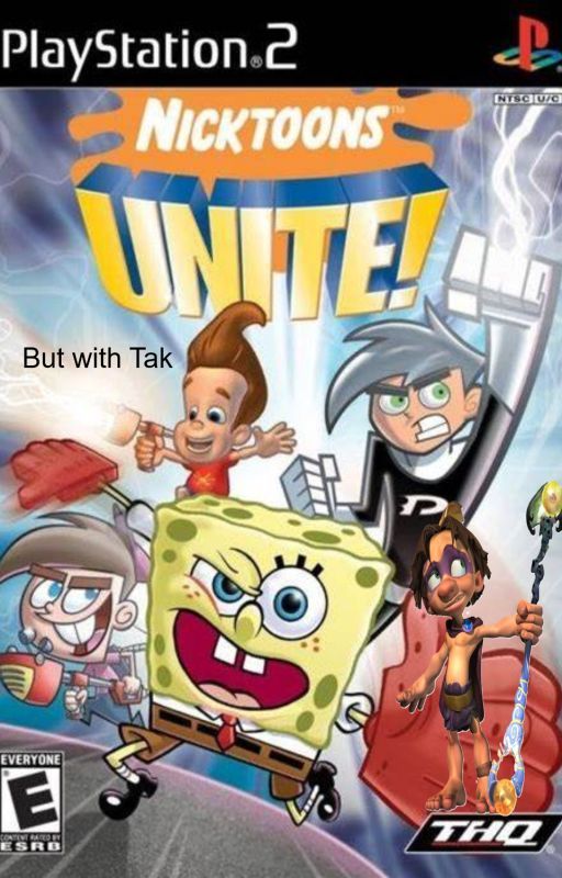 Nicktoons Unite but with Tak added by shrekyardigans