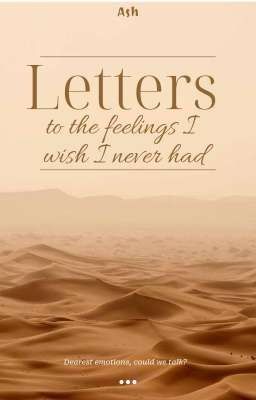 Letters to the feelings I wish I never had cover