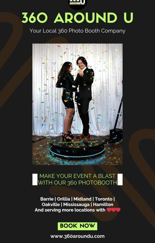 Photo Booth Rental Rates in Orillia by 360aroundu